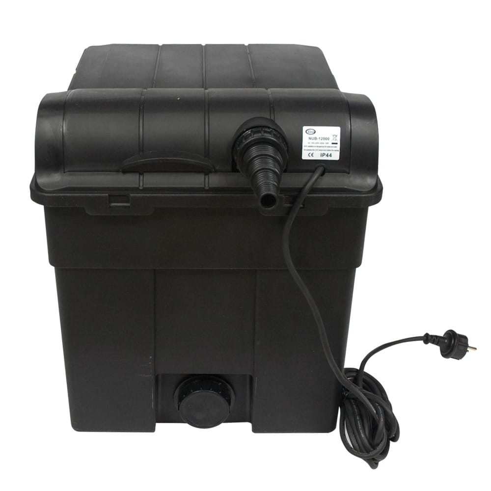 Aqua Nova filtr przelewowy do oczka stawu NUB-12000 z lampą UV 18W